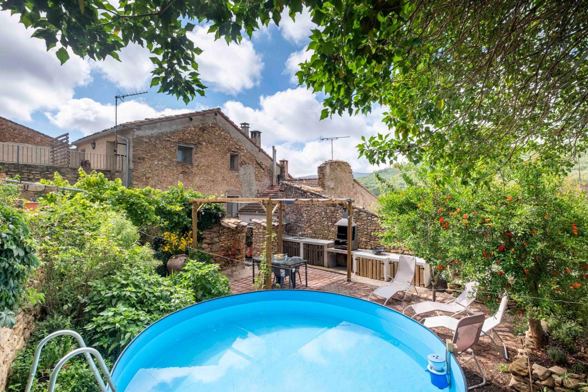Villa Casa Acollidora I Familiar Amb Jardi I Barbacoa Ager Exterior foto