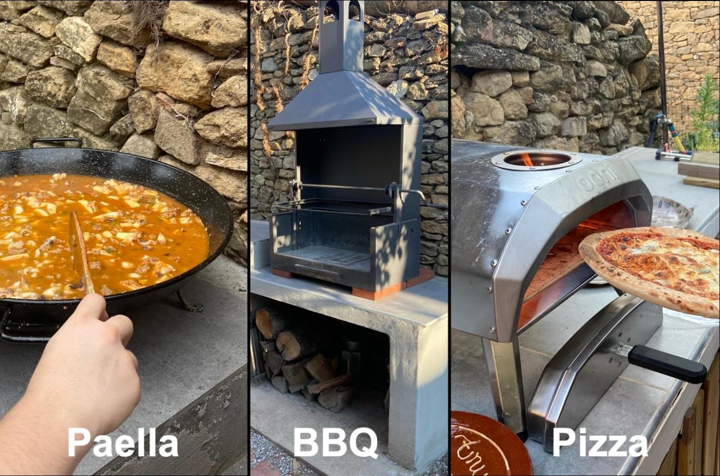 Villa Casa Acollidora I Familiar Amb Jardi I Barbacoa Ager Exterior foto